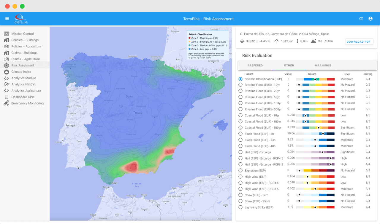 Geospatial Intelligence for Climate-Aware Insurers